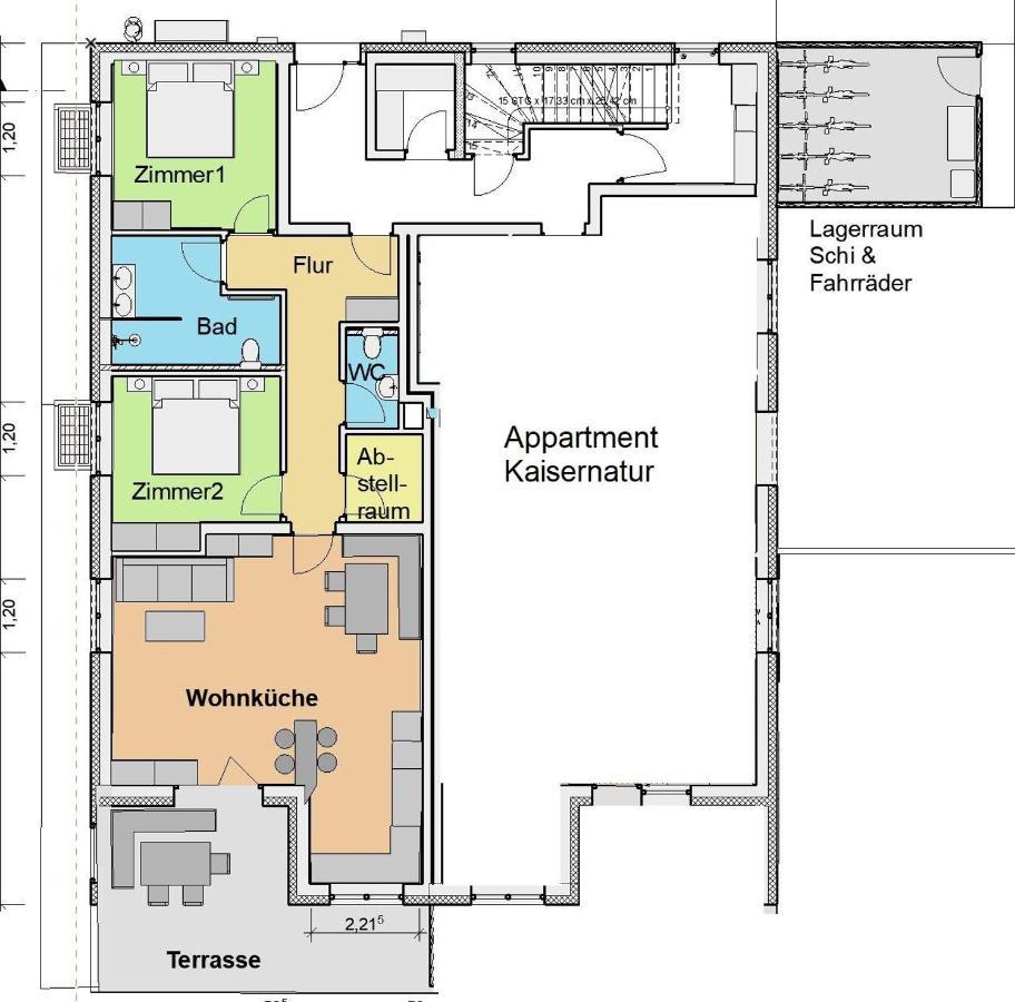 Kaiserresidenz Ellmau Buitenkant foto